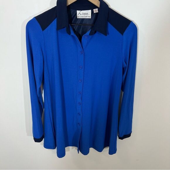 New Louis Dell’ Olio Moss Crepe Button | Size XS - Picture 4 of 11